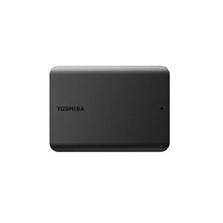 東芝 Canvio Basics 2TB ポータブルHDD USB 3.0, ブラック - HDTB...