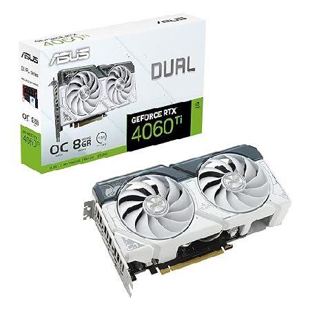 ASUS Dual RTX 4060 Ti OC ゲーミンググラフィックスカード (8GB GDDR...