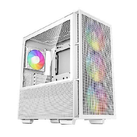 DeepCool CH560 WH ATXエアフローケース、3Xプリインストール済み140mm AR...