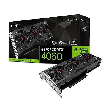 PNY GeForce RTX 4060 8GB グラフィックカード DLSS 3