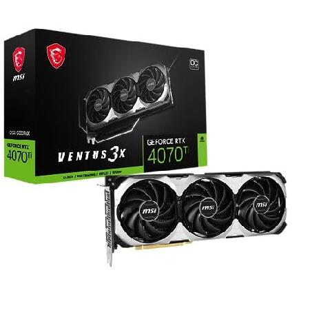 MSI RTX 4070 Ti 12GB GDRR6X グラフィックスカード (RTX 4070 T...