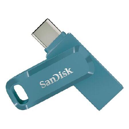 サンディスク 64GB ウルトラデュアルドライブGo USB-C フラッシュドライブ - SDDDC...