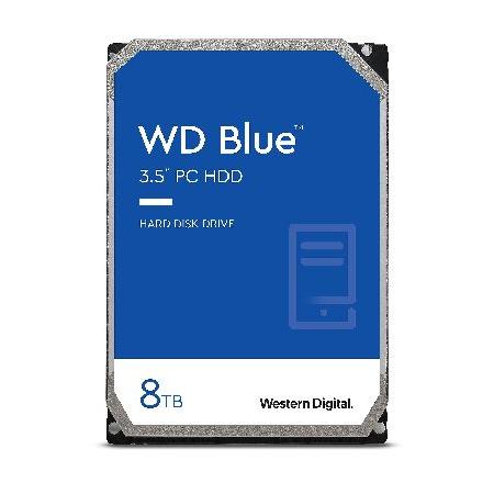 WD 8TB WD Blue PC内蔵HDD - 5640 RPM, SATA 6 Gb/s, 25...