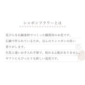 シャボンフラワー ミニ pot 小さめ ソープ...の詳細画像1