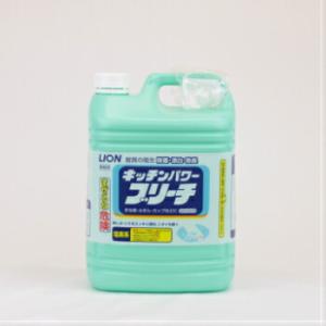 キッチンパワーブリーチ 5kg 3本入 1ケース 漂白剤 ライオン 業務用 詰め替え ケース販売 除...