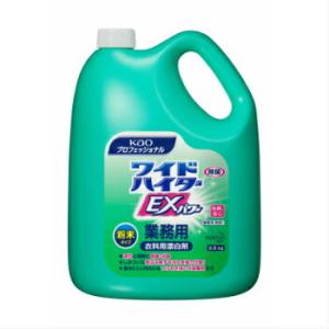 ワイドハイターEX 3.5kg 4本入 kao 花王 業務用 衣料用漂白剤  kaoプロフェッショナルシリーズ 酵素系 洗濯用品 詰め替え 粉末タイプ ケース ３．５ｋｇ｜modern-pro