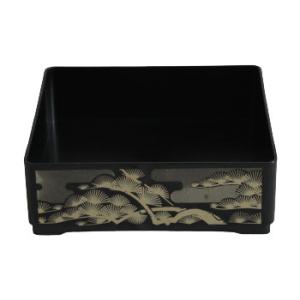 オリジナル重箱 日の出鶴 6.5寸 1段蓋付 おせち お正月 お祝い 弁当箱