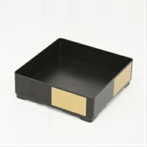 重箱 花ふぶき 朱 1尺 1段蓋付 おせち お正月 お花見 弁当箱 持ち帰り