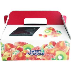 果物の箱）こだわりの黒（大）50枚入（L-2220） : 箱の店 - 通販