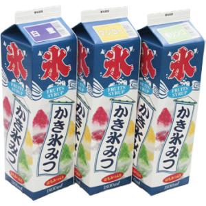 かき氷 シロップ ミツモト 氷みつ各種 1.8...の詳細画像2
