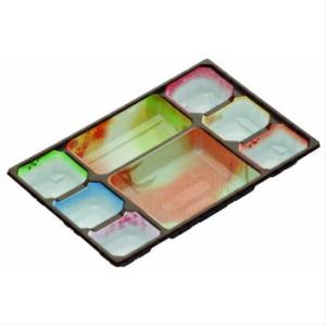 弁当容器 業務用 KF-102 錦小鉢 透明蓋付 25個入 弁当箱 花見 行楽 テイクアウト 持ち帰...