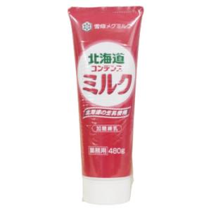 業務用 雪印 北海道コンデンスミルク チューブ式 ４８０ｇ 雪印メグミルク 練乳 かき氷 加藤練乳 ...