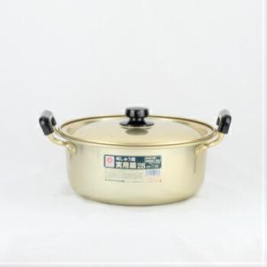 アカオアルミ アカオ しゅう酸実用鍋 36cm 両手鍋 日本製 しゅう酸