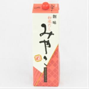 創味 和風だし 都 1．8L みやこ 希釈用 調味料 めんつゆ 紙パック 業務用