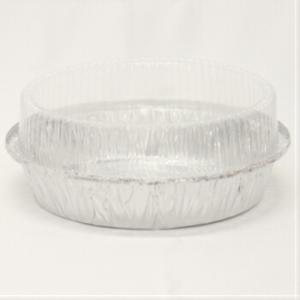 アルミ容器蓋付 No3417-P 5個入 オーブン料理 タルト ケーキ 焼菓子 丸型 業務用 使い捨...