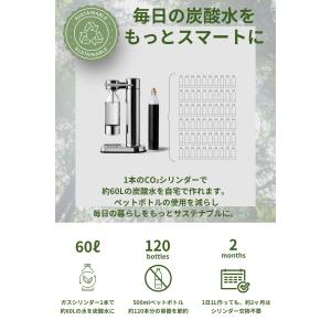 アールケ 炭酸水メーカー aarke カーボネ...の詳細画像5