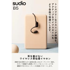骨伝導イヤホン SUDIO B5 ワイヤレス ...の詳細画像3