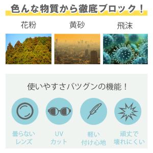 花粉症 メガネ おしゃれ ユニセックス 大人 ...の詳細画像4