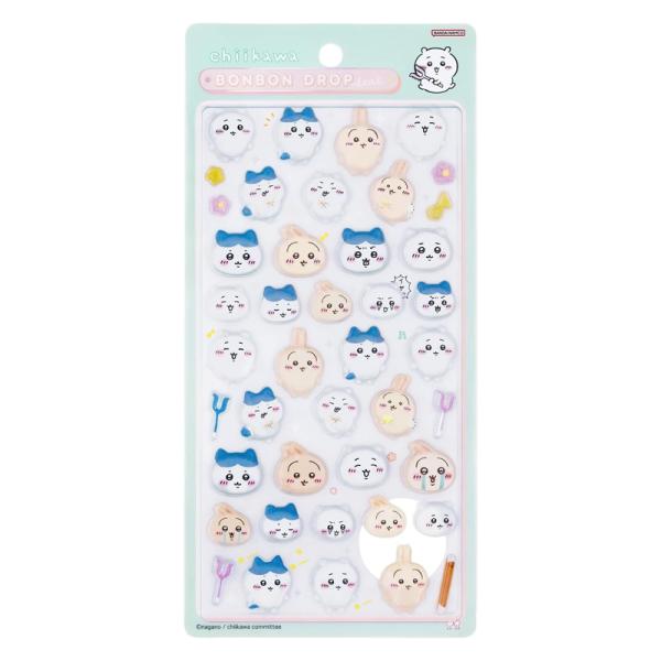 正規品 ちいかわ ボンボンドロップシール ちいかわ×ハチワレ×うさぎ ステッカー シール はちわれ ...