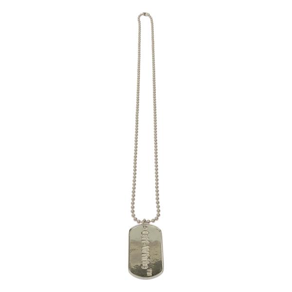 OFF-WHITE オフホワイト DOGTAG NECKLACE  ドッグタグネックレス OMOB0...