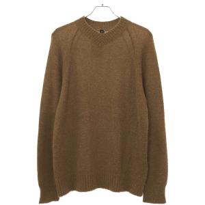 ATON エイトン ベビーアルパカ Vネックニットセーター 6970817 ブラウン 02 IT022X1LSK4T｜modescape