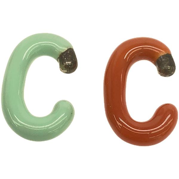 Marla Aaron Jewelry マーラアーロンジュエリー イヤーカフセット  オレンジ グリ...