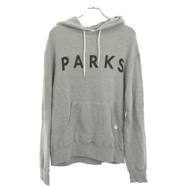 mocT モクティー PARKS SWEAT PARKA スウェットパーカー グレー L JS190...