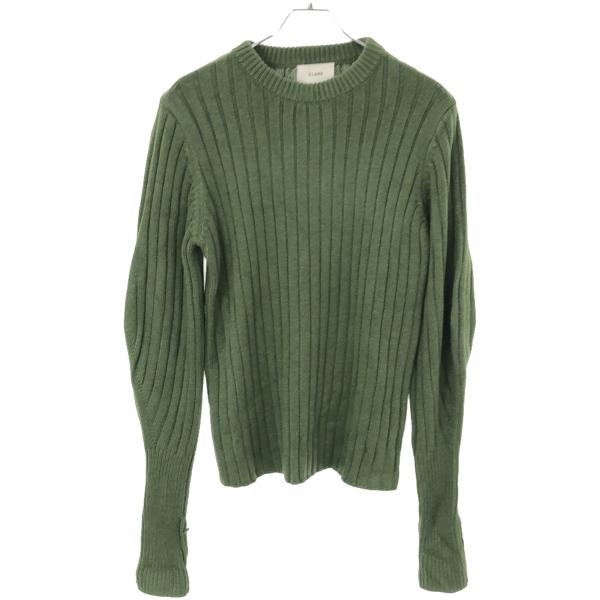 CLANE クラネ SOLID SLEEVE KNIT TOPS ニットトップス 16106-200...