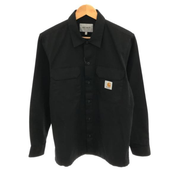 Carhartt カーハート L/S MASTER SHIRT ワークシャツ ブラック サイズ:M ...