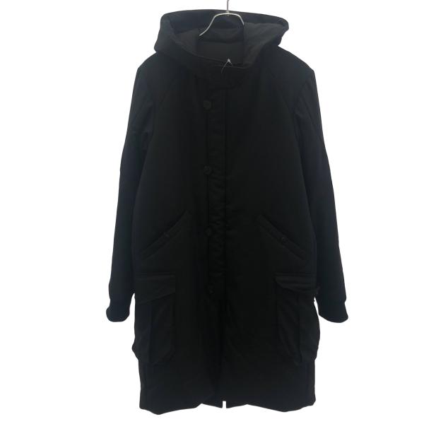 DEVOA デヴォア Wool Super120s thinsulate paded ウールフーデッ...