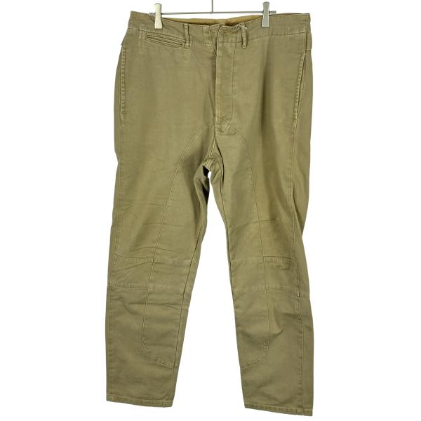 KAPITAL キャピタル コットンテーパードチノパンツ  ベージュ L IT25R3ILX2BK