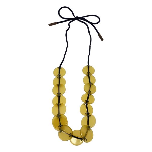 MARNI マルニ ビジューペンダント  イエロー  IT27B5S6LIQQ