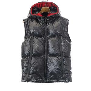 MONCLER モンクレール AGNEAUX GILET ダウンベスト ブラック 0 F20911A51C00 68950 IT2BVF5MC3HK｜modescape