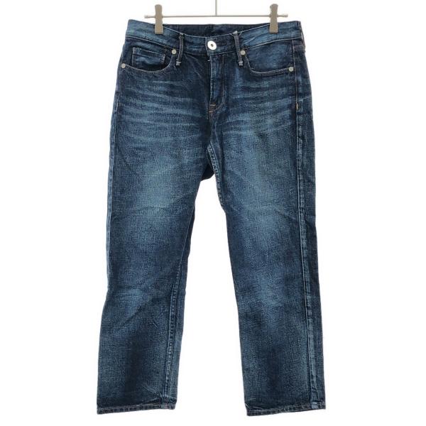 upper hights アッパーハイツ THE HIS ボーイフレンドクロップドデニムパンツ 18...
