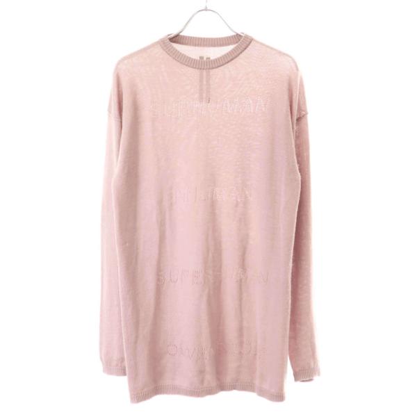 Rick Owens リックオウエンス 24SS オーバーサイズニットセーター RP01D2668-...