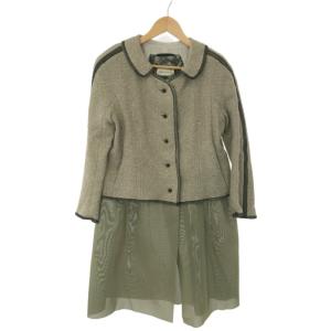 二子玉) ROCHAS ロシャス 未使用 シルクフラワープリントスカート 定価 