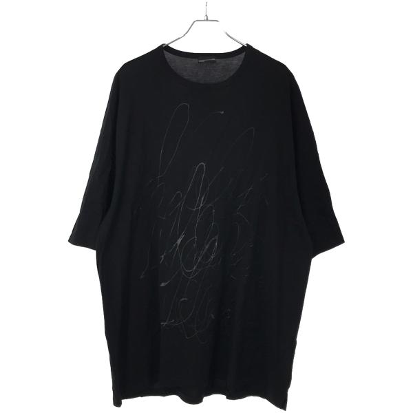 LAD MUSICIAN SUPER BIG T-SHIRT スーパービッグTシャツ ブラック F ...