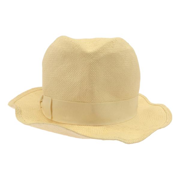 Borsalino ボルサリーノ ペーパーハット  アイボリー M IT3LOFWHR00D