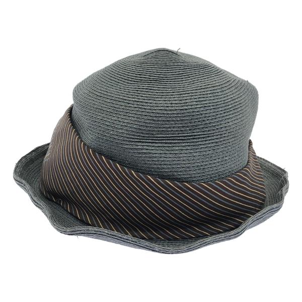 HTC エイチティーシー ストローハット  グレー L IT45Y62JJ53G