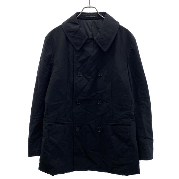 Y's for men ワイズ フォーメン NYLON TASLAN PEACOAT WITH TH...