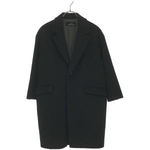 UN3D. アンスリード 17AW BI COLOR CT バイカラーアシンメトリーコート  