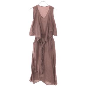 archi アーキ 18SS FLUORITE DRESS ノースリーブワンピース ピンク系 S  ...