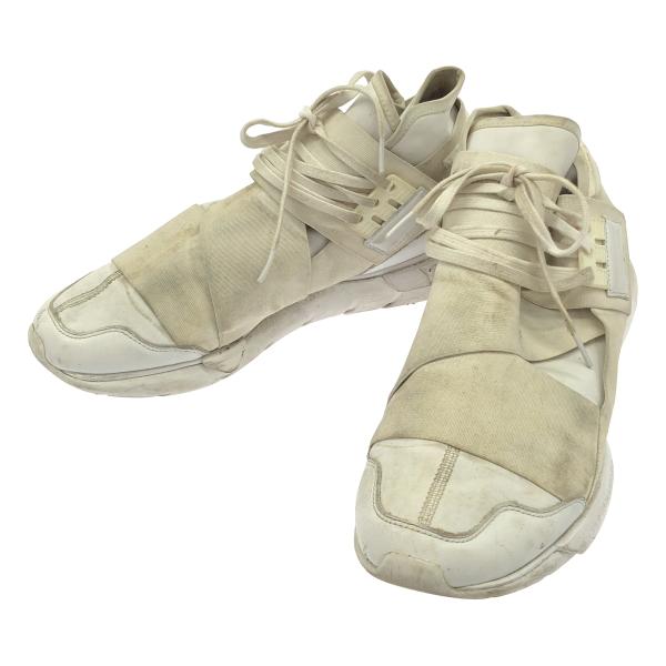 Y-3 ワイスリー QASA HIGH スニーカー AQ5500 ホワイト 28cm IT6Z696...