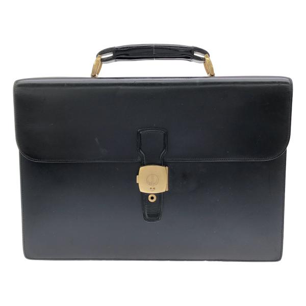 dunhill ダンヒル レザーブリーフケース  ブラック  IT7B876TZ3QK