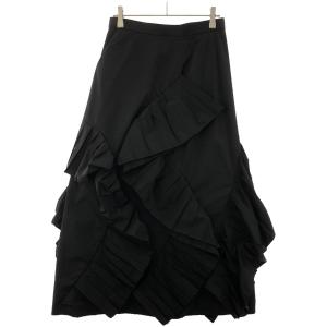 ENFOLD 美品 23SS エンフォルド DEFORMED MIDI SKIRT 変形フレアヘム  