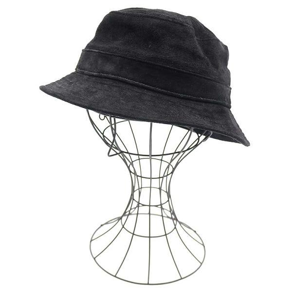 KAIKO カイコ PIG SUEDE BUCKET HAT バケットハット ブラック サイズ:F ...
