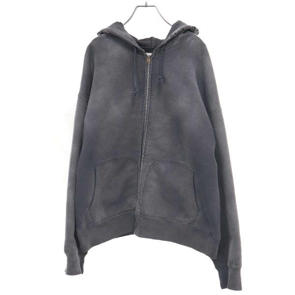 BOWWOW バウワウ ZIP SWEAT PK Virgin Mary ダメージマリア パーカー ...