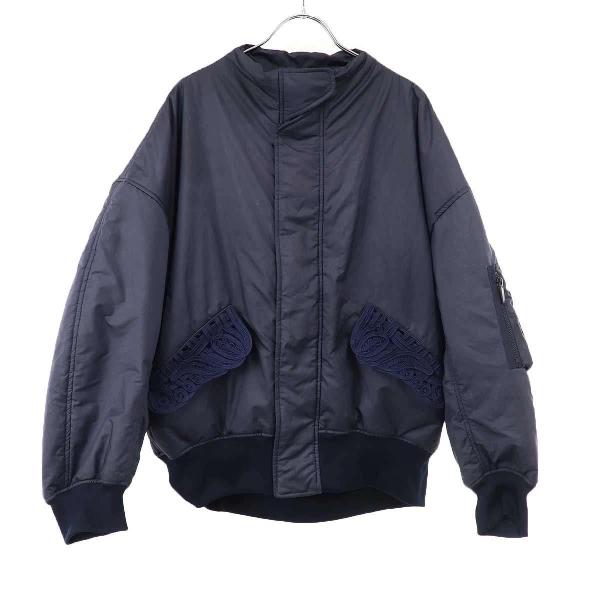 mame kurogouchi マメ クロゴウチ 25SS Cording Embroidery C...