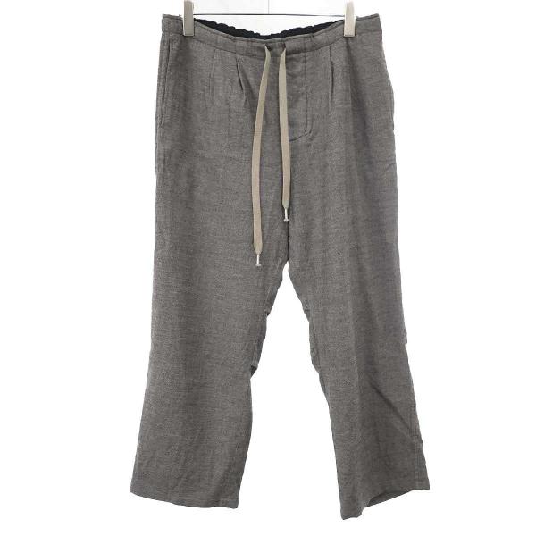 MAATEE＆SONS マーティーアンドサンズ 25AW EASY PANTS カシミヤブレンドウー...