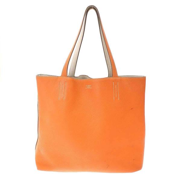 HERMES エルメス Double Sens 45 Bag ドゥブルセンス45 リバーシブルレザー...